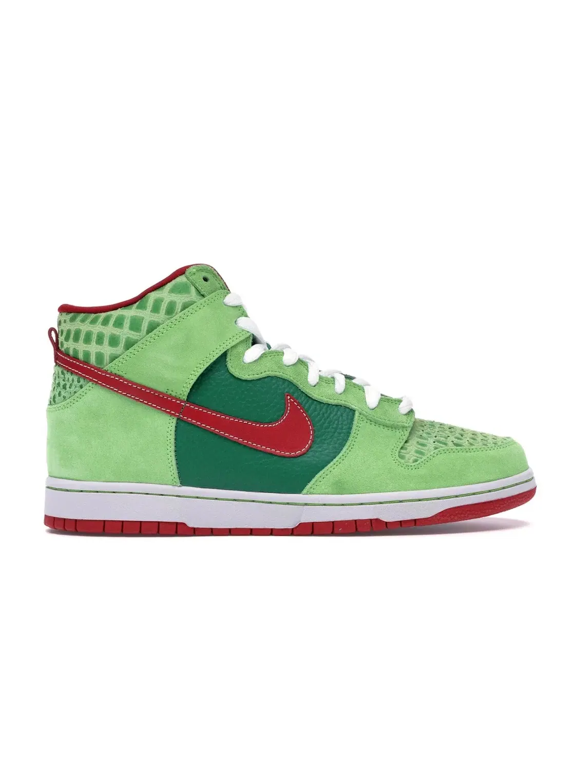Мужские кроссовки высокие с принтом Nike SB Dunk High Pro Nike — изображение 1 из 4, красный