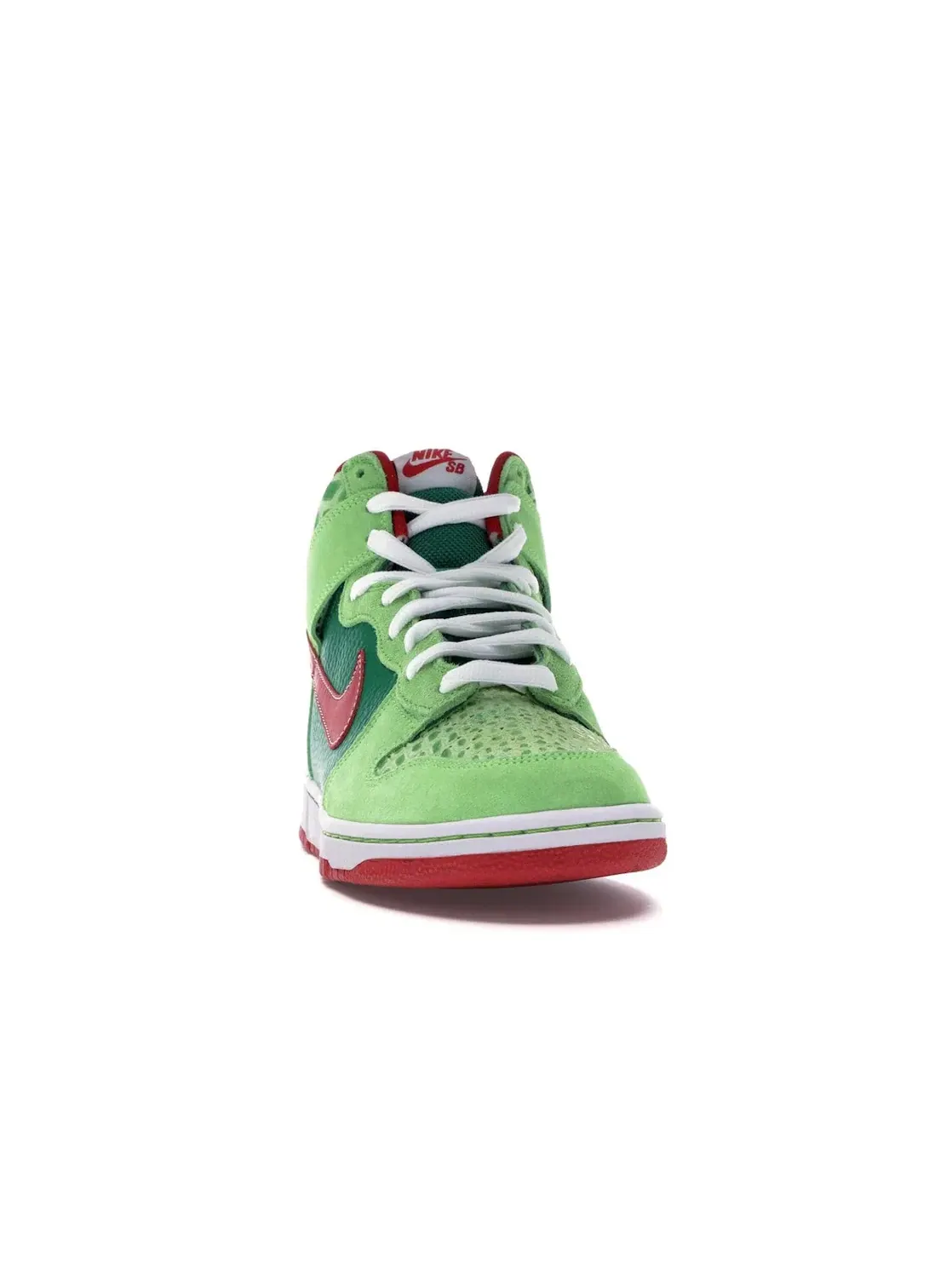 Мужские кроссовки высокие с принтом Nike SB Dunk High Pro Nike — изображение 2 из 4, красный