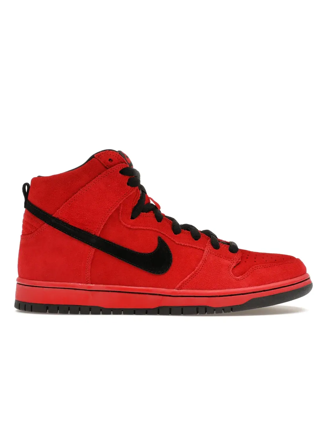 Мужские кроссовки высокие Nike SB Dunk High Red Devil — изображение 1 из 4, красный/черный