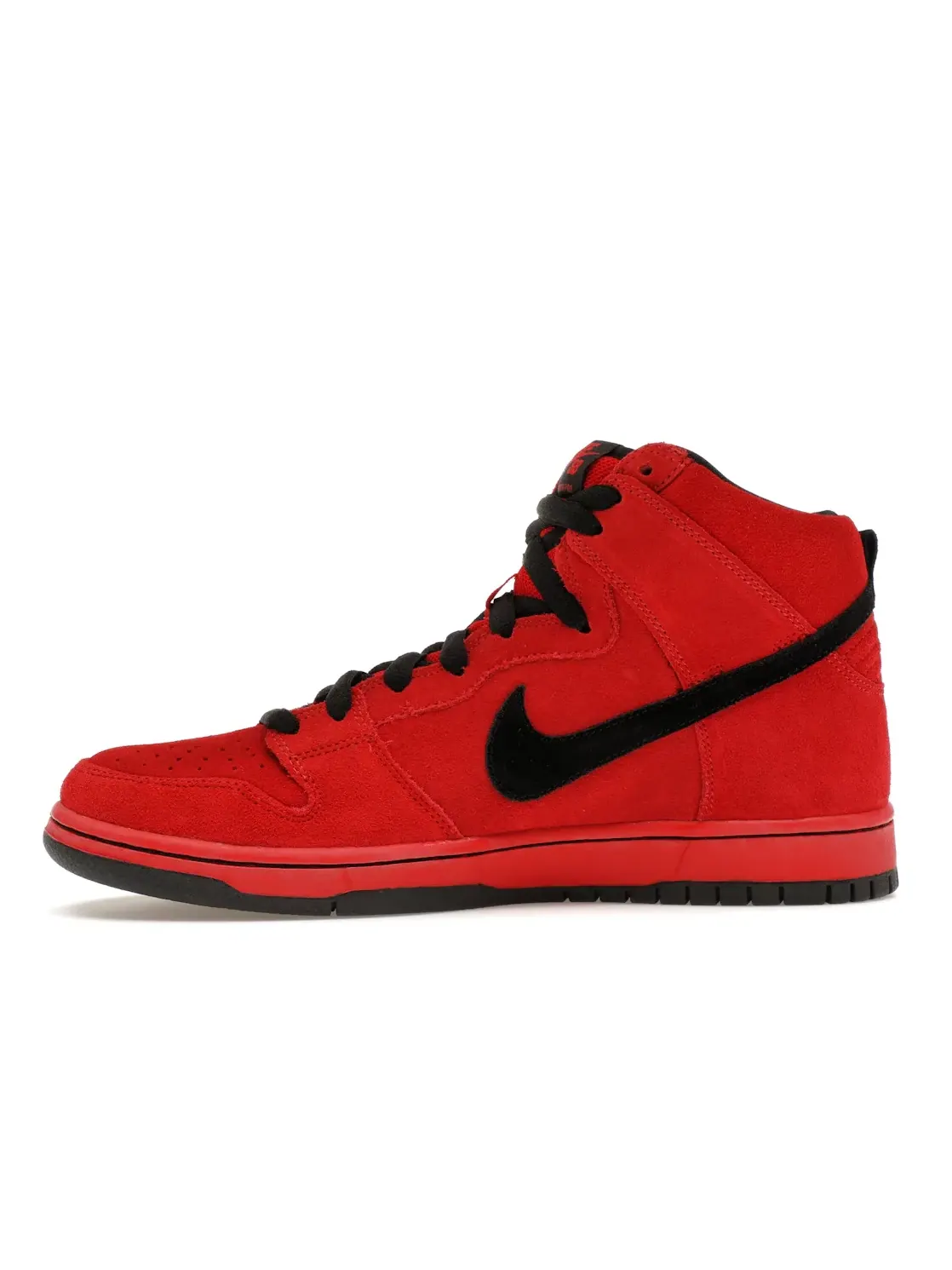 Мужские кроссовки высокие Nike SB Dunk High Red Devil — изображение 3 из 4, красный/черный
