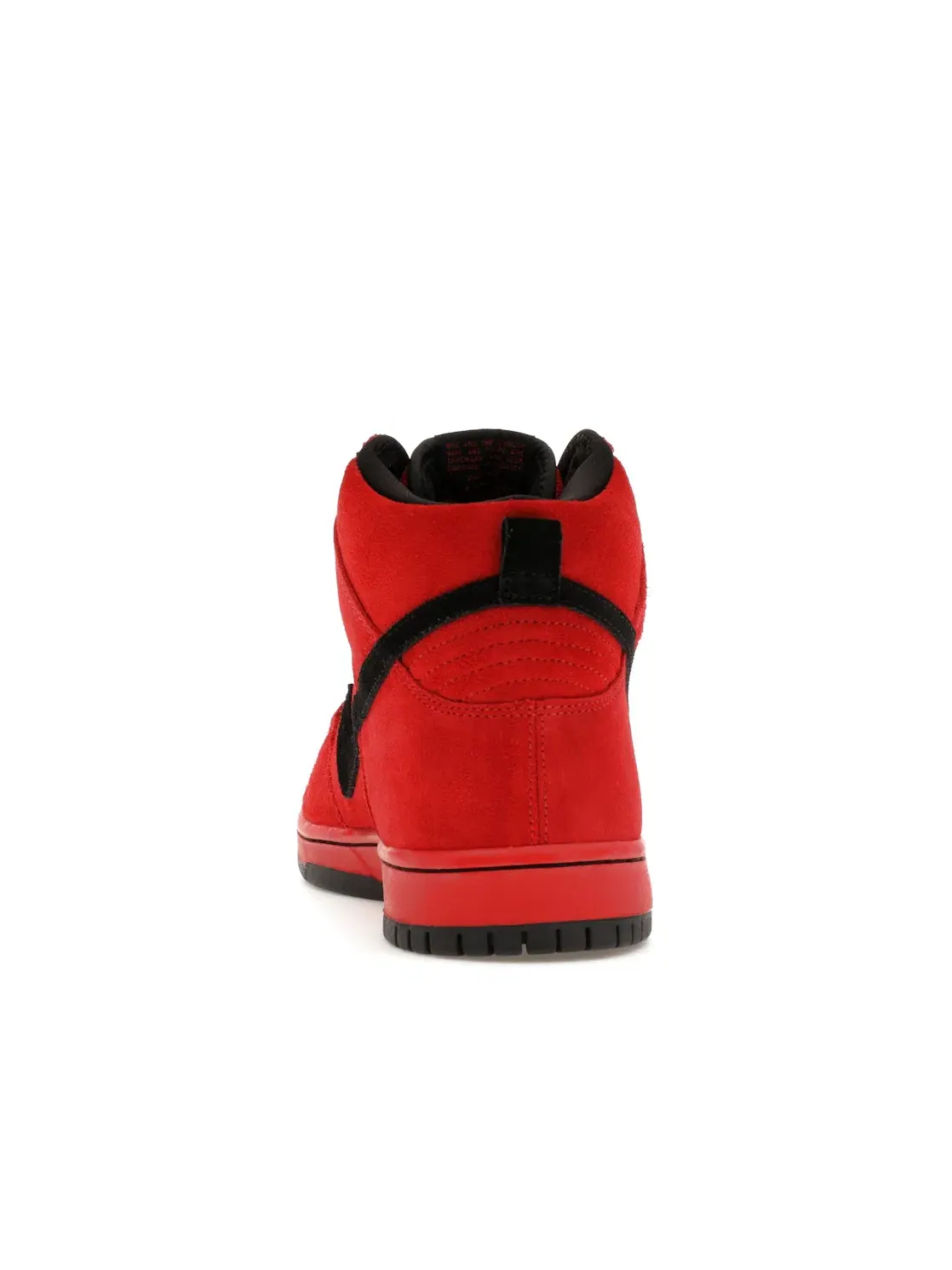 Мужские кроссовки высокие Nike SB Dunk High Red Devil — изображение 4 из 4, красный/черный