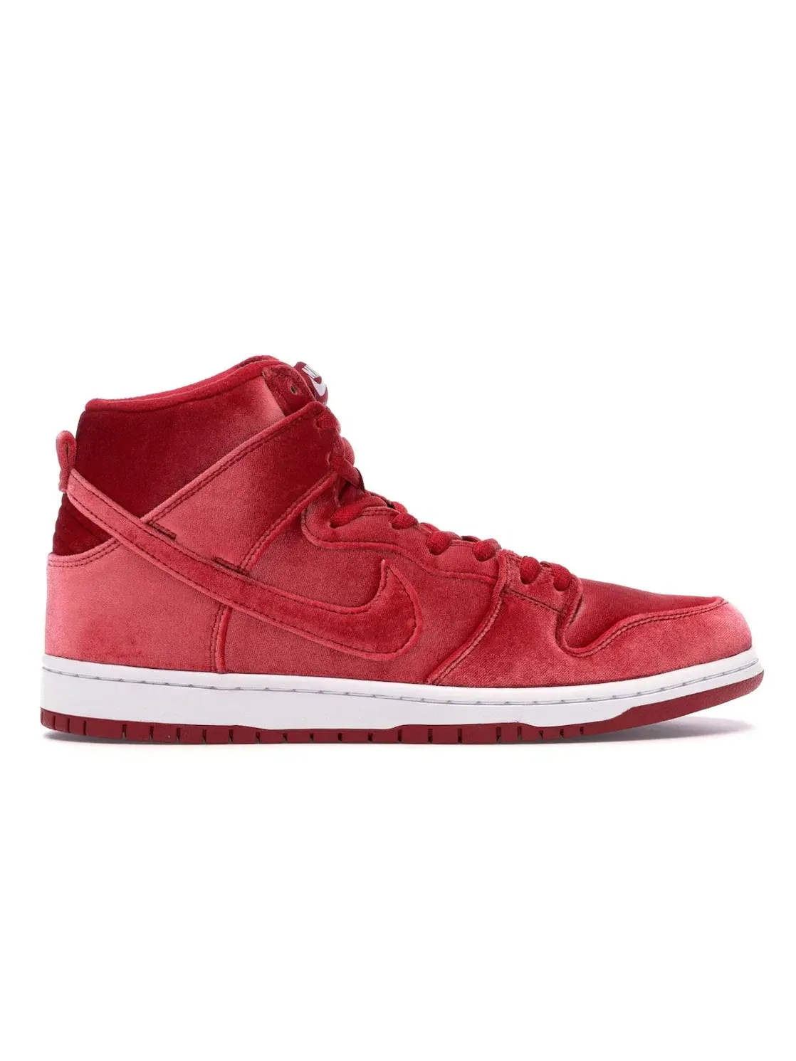Мужские кроссовки с высоким верхом Nike SB Dunk High Nike — изображение 1 из 4, красный/белый/красный