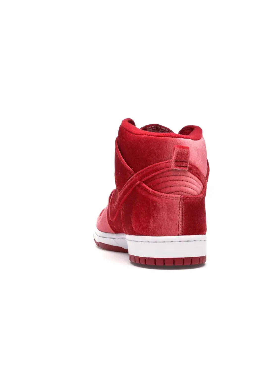 Мужские кроссовки с высоким верхом Nike SB Dunk High Nike — изображение 4 из 4, красный/белый/красный