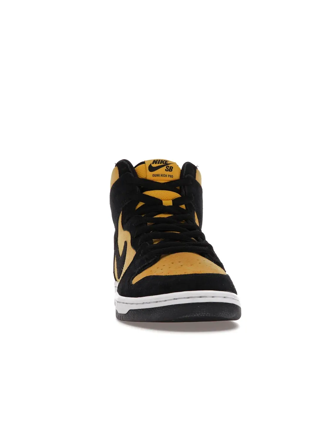 Мужской высокие кроссовки с контрастным дизайном Nike SB Dunk High Pro Nike — изображение 2 из 4, черный