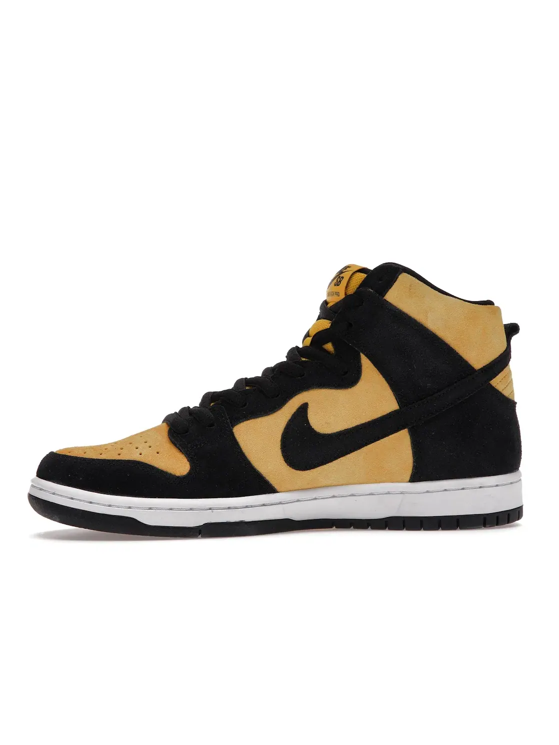 Мужской высокие кроссовки с контрастным дизайном Nike SB Dunk High Pro Nike — изображение 3 из 4, черный