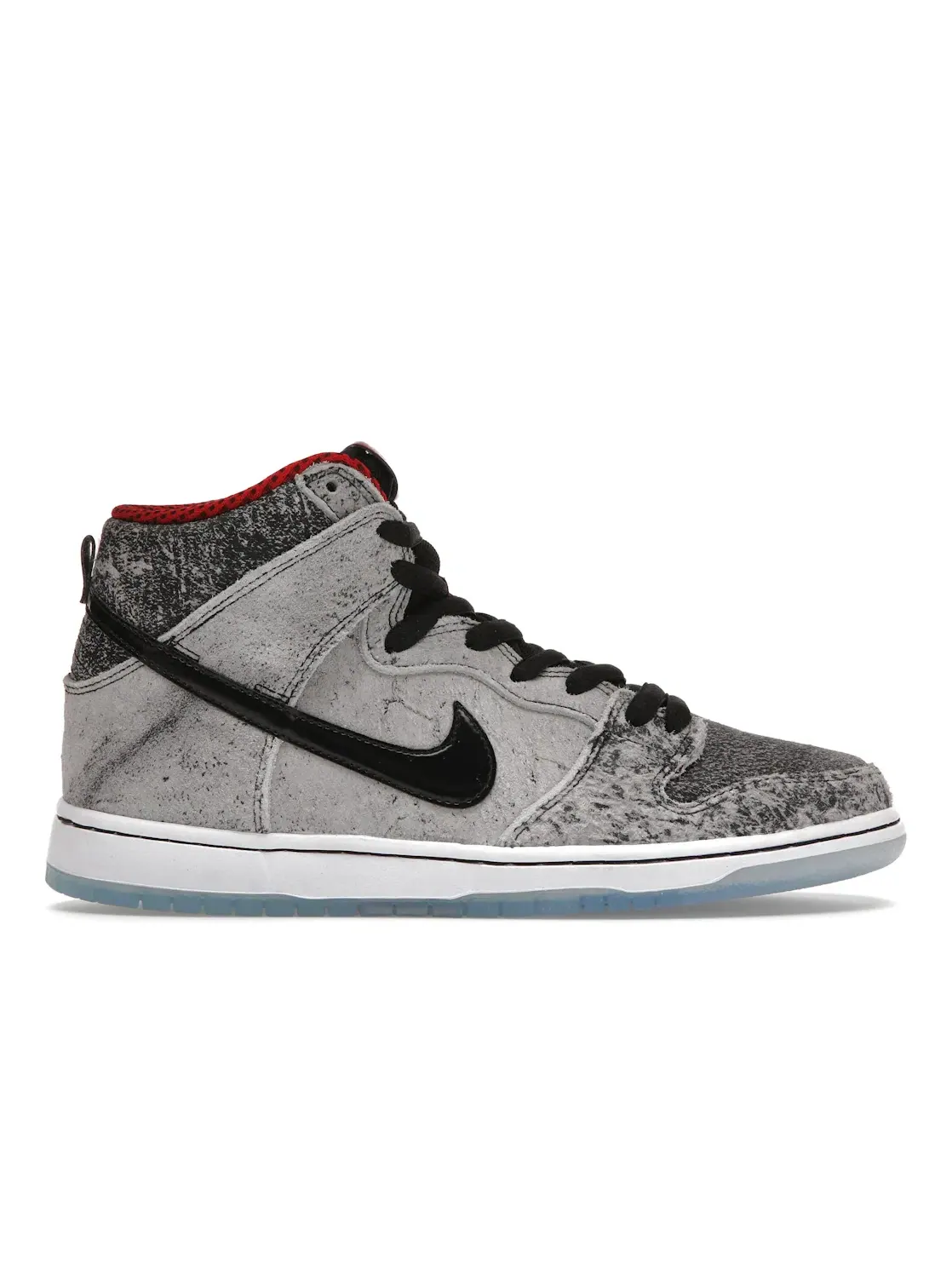 Мужские кроссовки для скейтбординга Nike SB Dunk High — изображение 1 из 4, черный/красный/черный