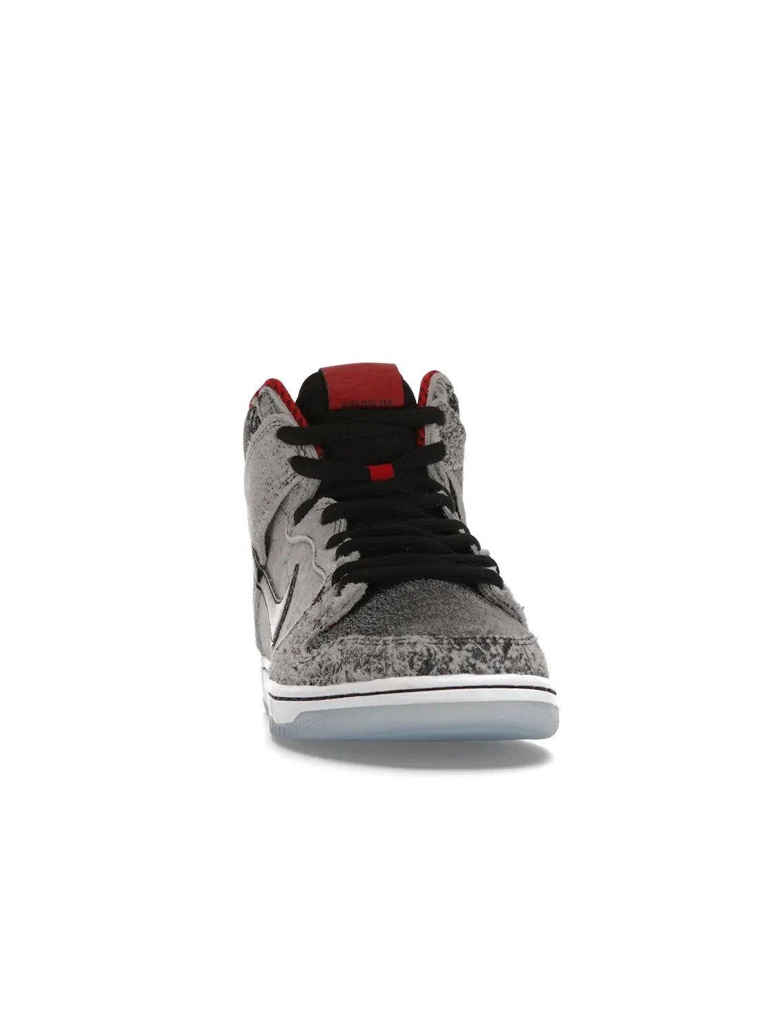 Мужские кроссовки для скейтбординга Nike SB Dunk High — изображение 2 из 4, черный/красный/черный