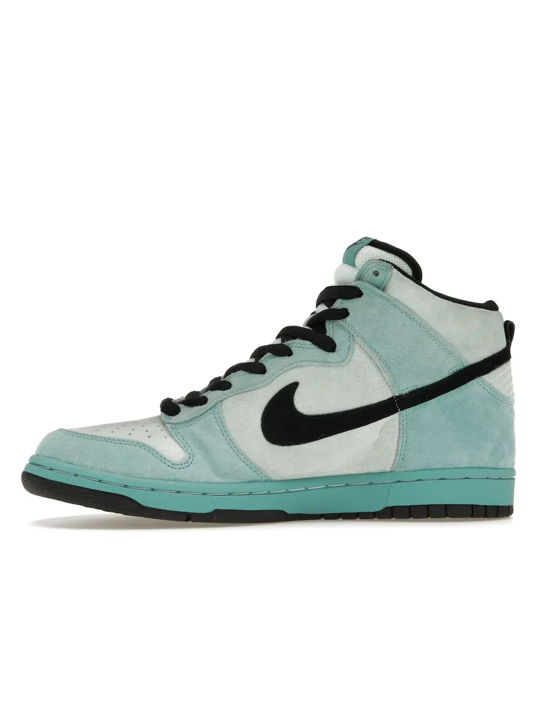 Мужские кроссовки c высоким верхом Nike SB Dunk High Nike — изображение 3 из 4, зеленый/черный