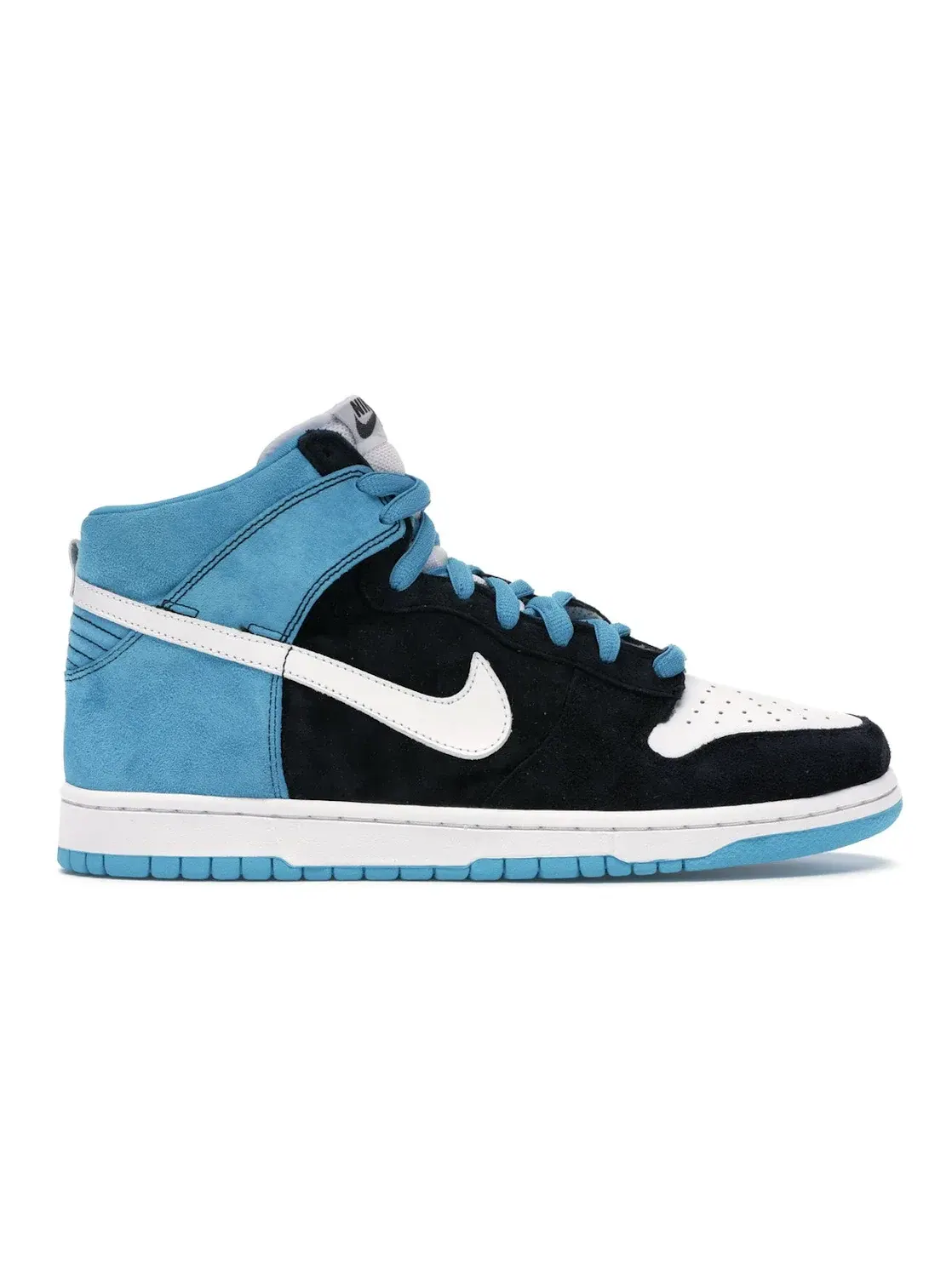 Мужские кроссовки высокие Nike SB Dunk High Send Help — изображение 1 из 4, черный/белый-синий