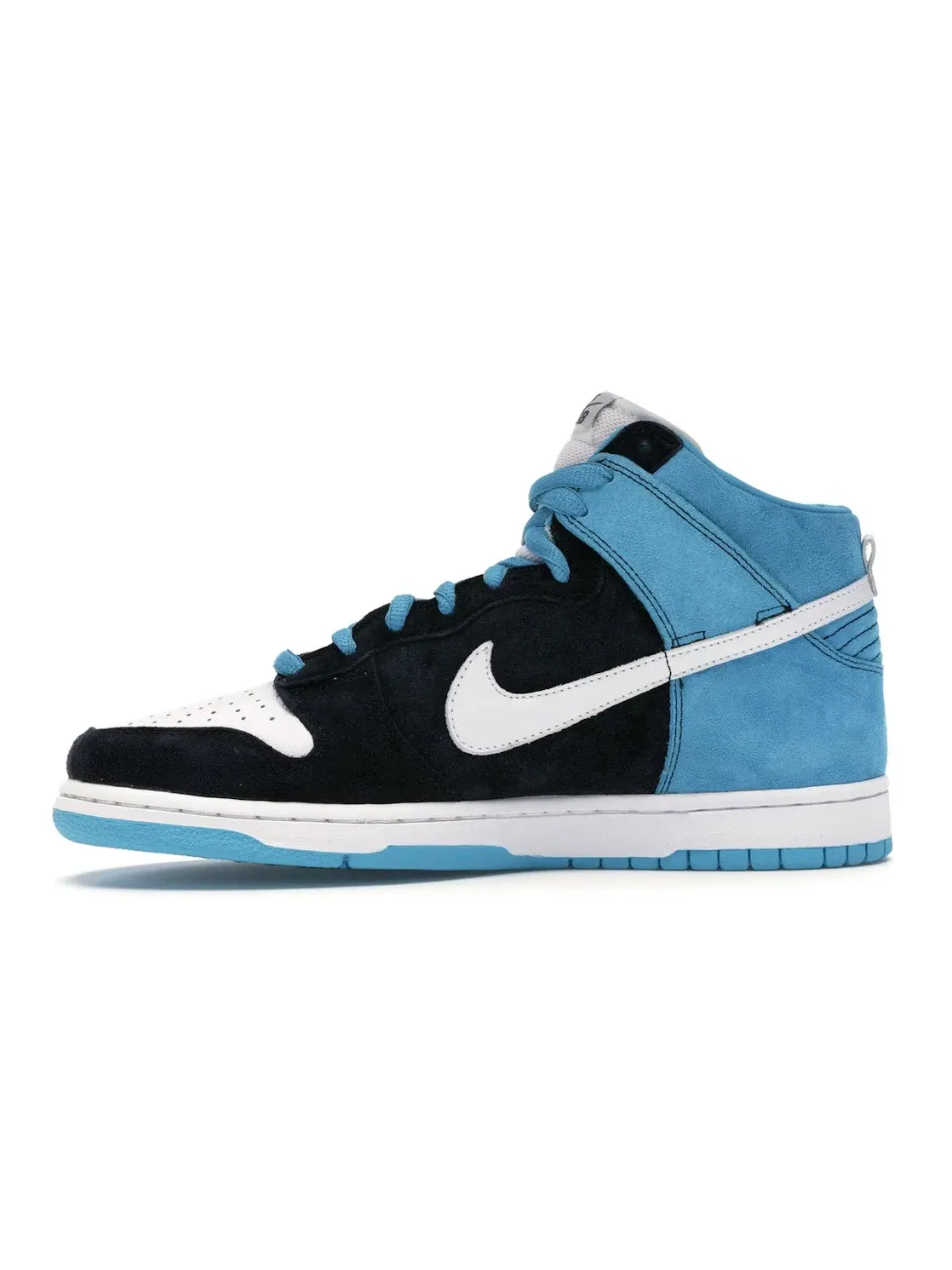 Мужские кроссовки высокие Nike SB Dunk High Send Help — изображение 3 из 4, черный/белый-синий
