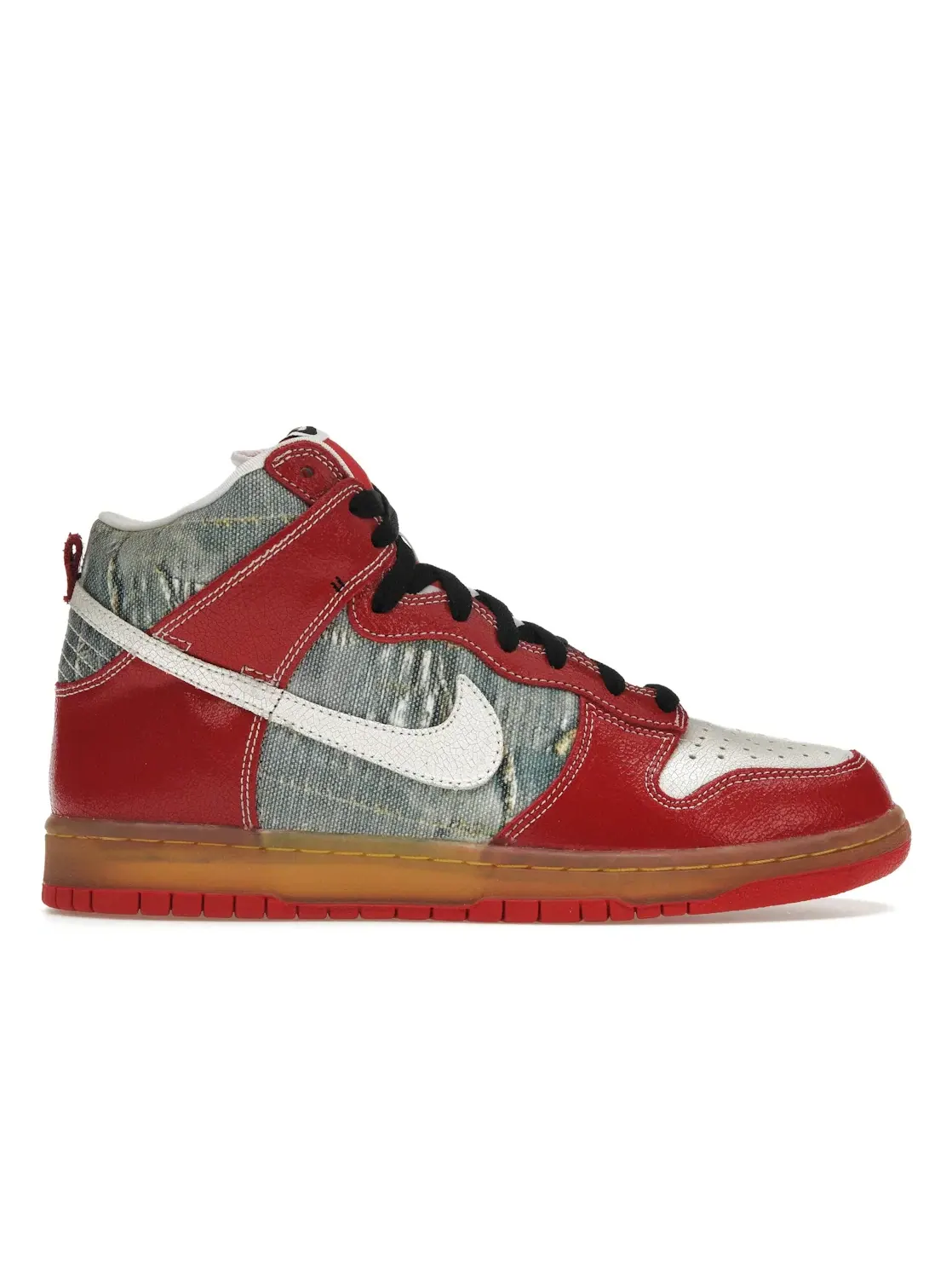 Мужские кроссовки высокие Nike SB Dunk High — изображение 1 из 4, серебристый белый