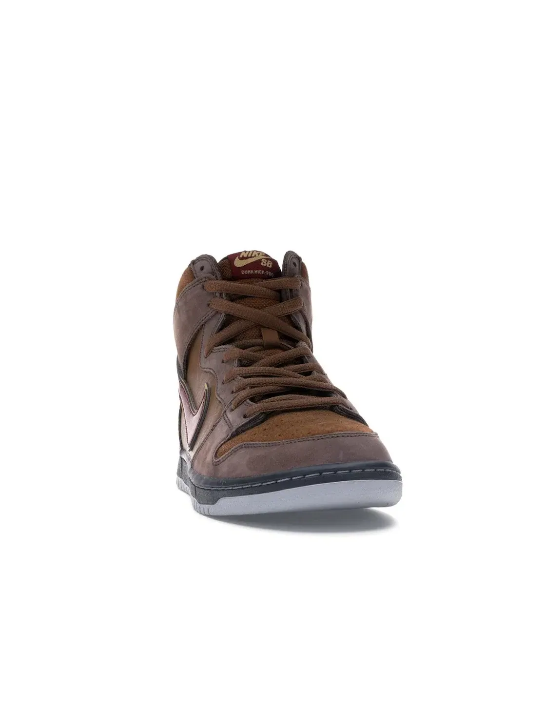 Мужские кроссовки высокие Nike SB Dunk High SPoT Cigar City — изображение 2 из 4, темный/красный