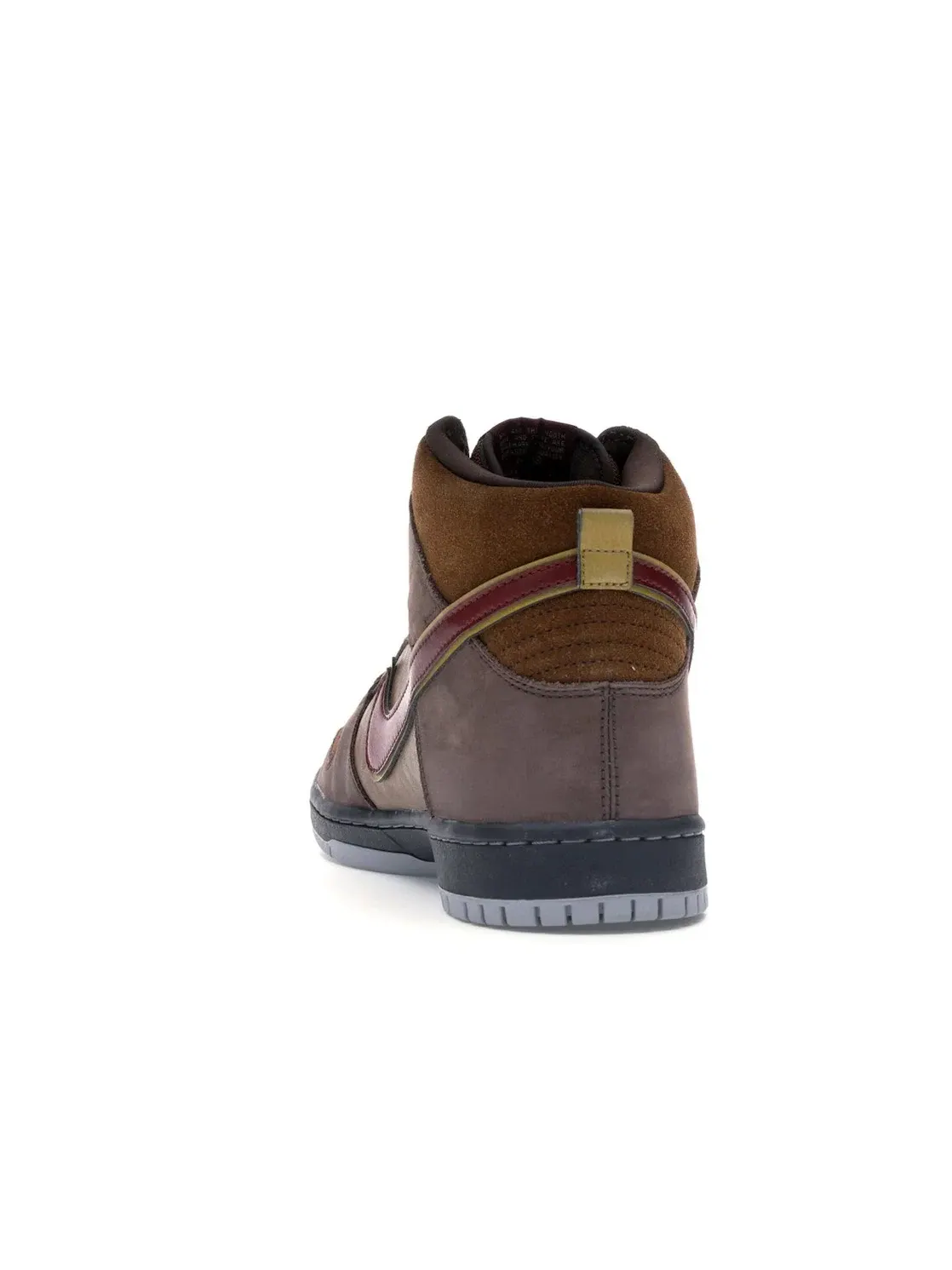 Мужские кроссовки высокие Nike SB Dunk High SPoT Cigar City — изображение 4 из 4, темный/красный