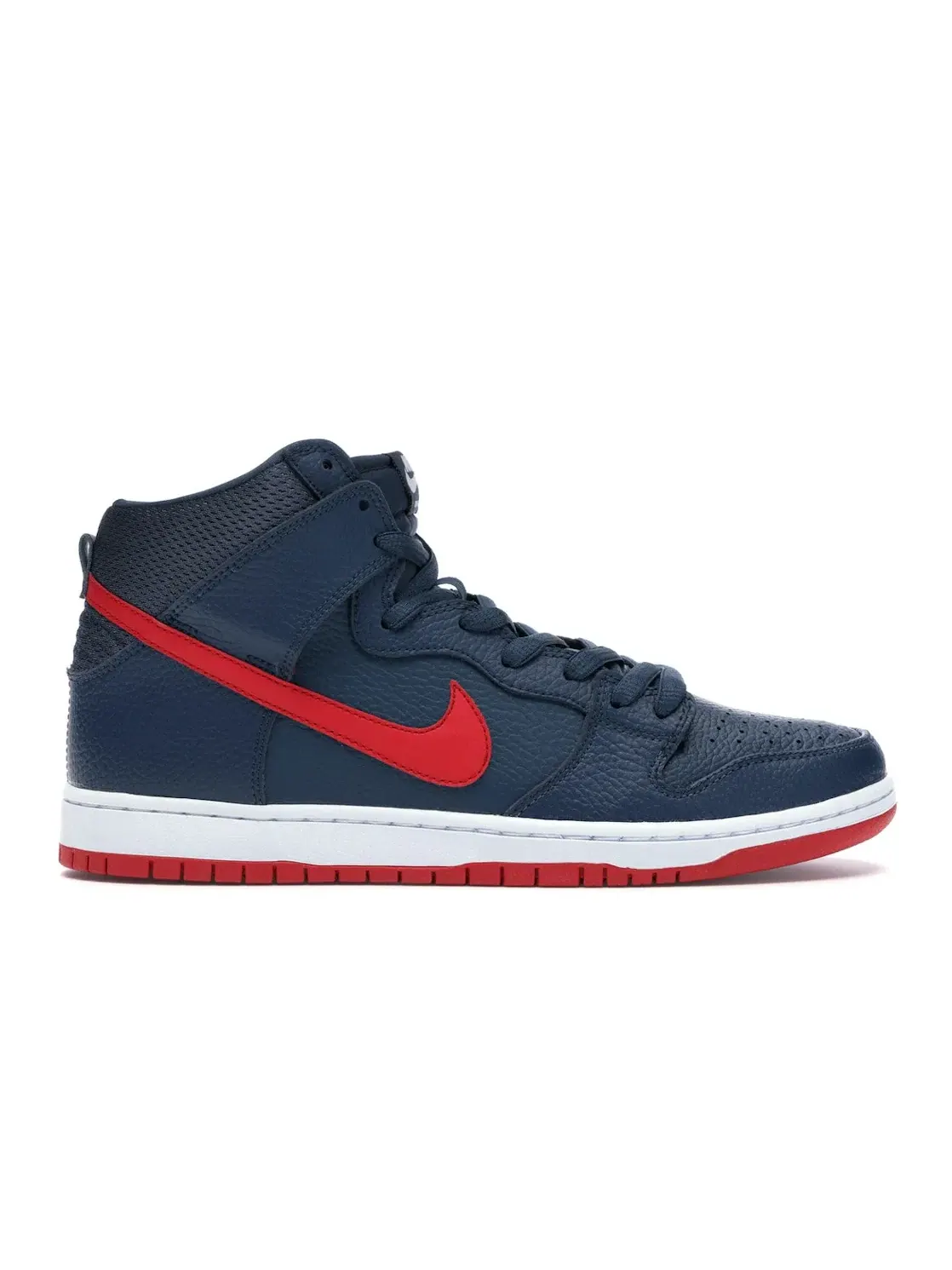 Мужские кроссовки с классическим дизайном Nike SB Dunk High Nike — изображение 1 из 4, синий/белый/красный
