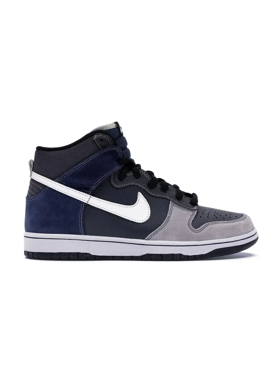 Мужские кроссовки высокие с принтом Nike SB Dunk High Un-Futuras Nike — изображение 1 из 4, белый