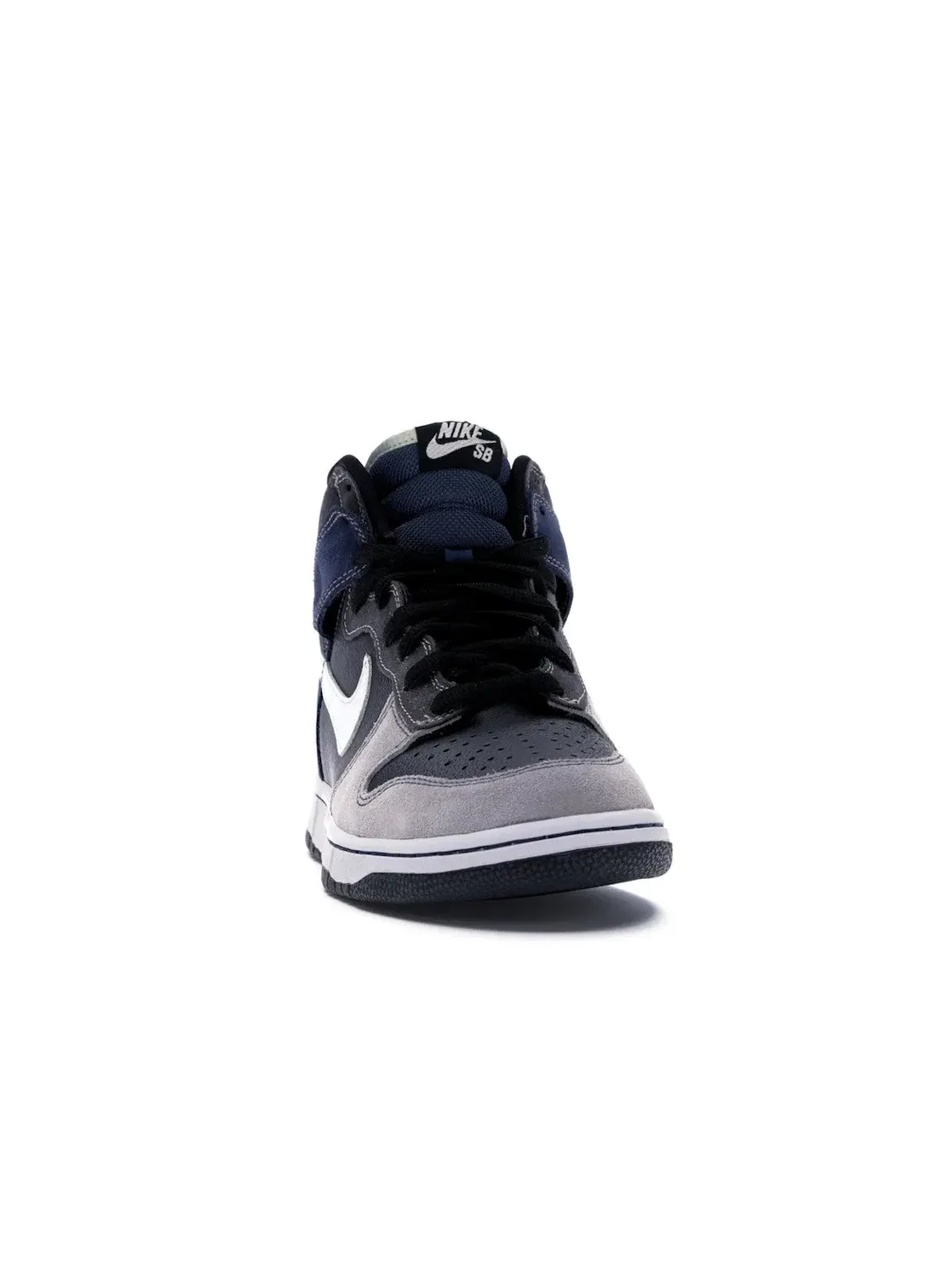 Мужские кроссовки высокие с принтом Nike SB Dunk High Un-Futuras Nike — изображение 2 из 4, белый