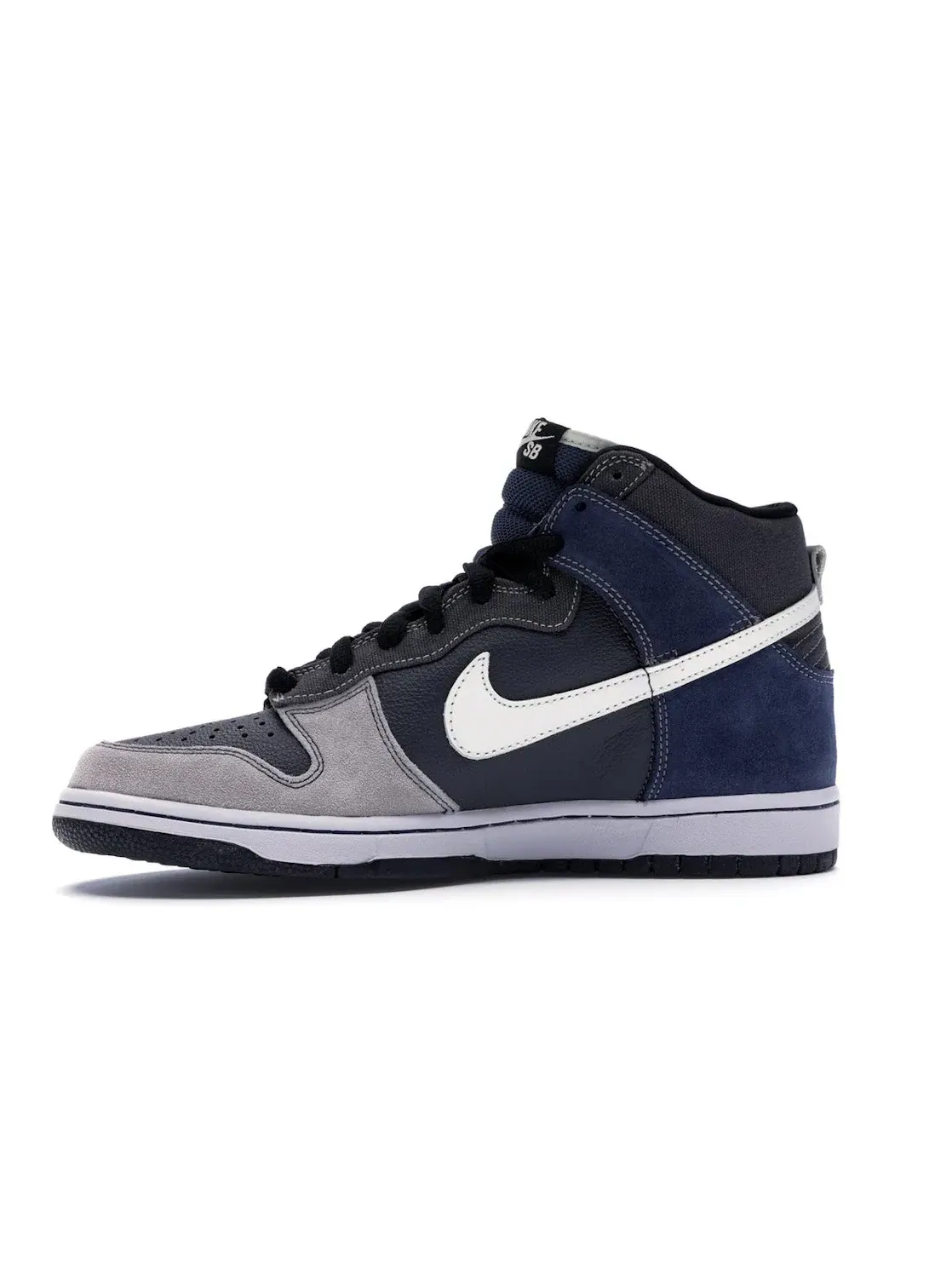 Мужские кроссовки высокие с принтом Nike SB Dunk High Un-Futuras Nike — изображение 3 из 4, белый