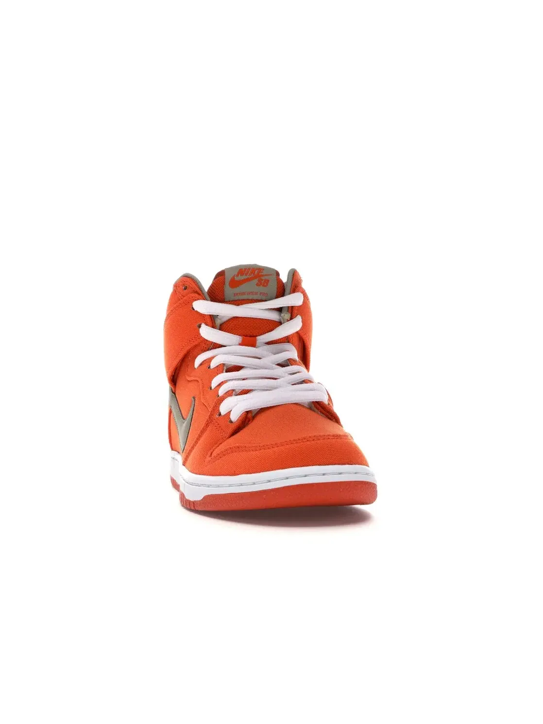 Мужские кроссовки высокие Nike SB Dunk High Nike — изображение 2 из 4, оранжевый/белый