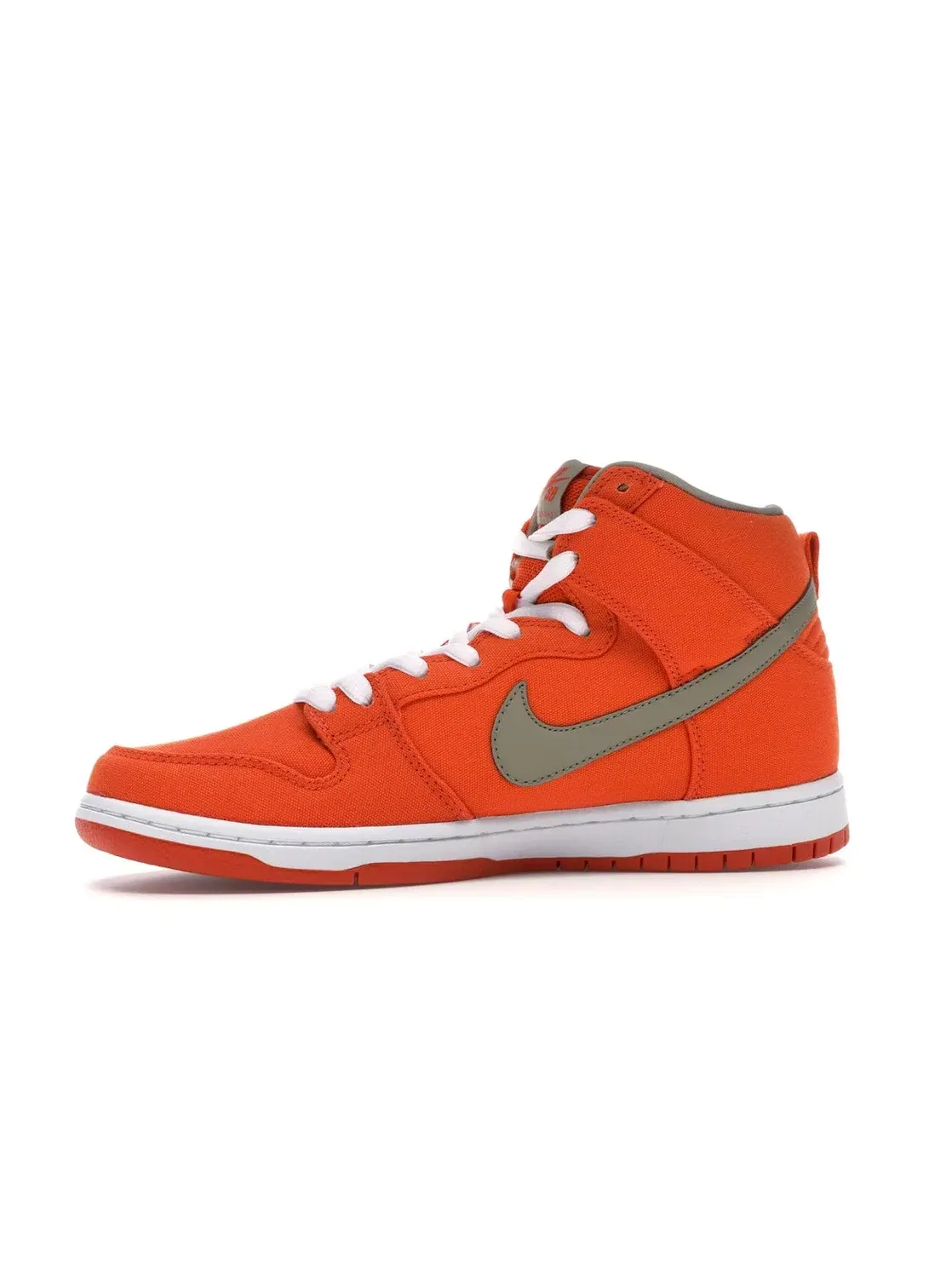Мужские кроссовки высокие Nike SB Dunk High Nike — изображение 3 из 4, оранжевый/белый