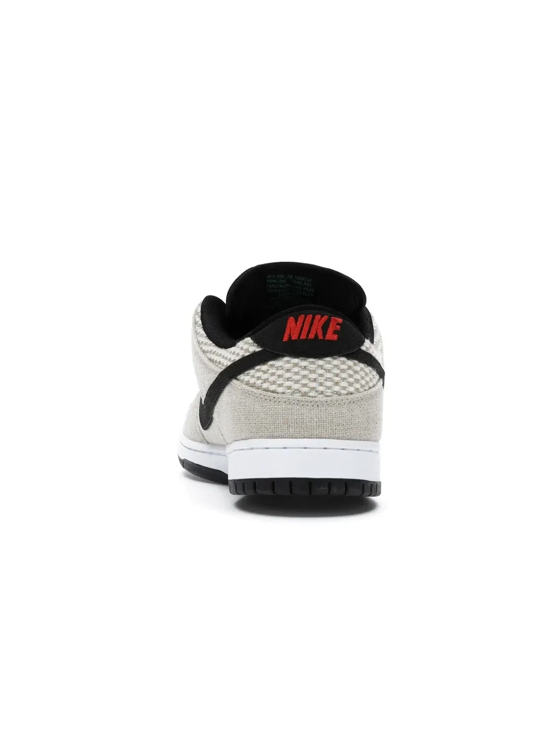 Мужские кроссовки Nike SB Dunk Low — изображение 4 из 4, белый-красный-черный