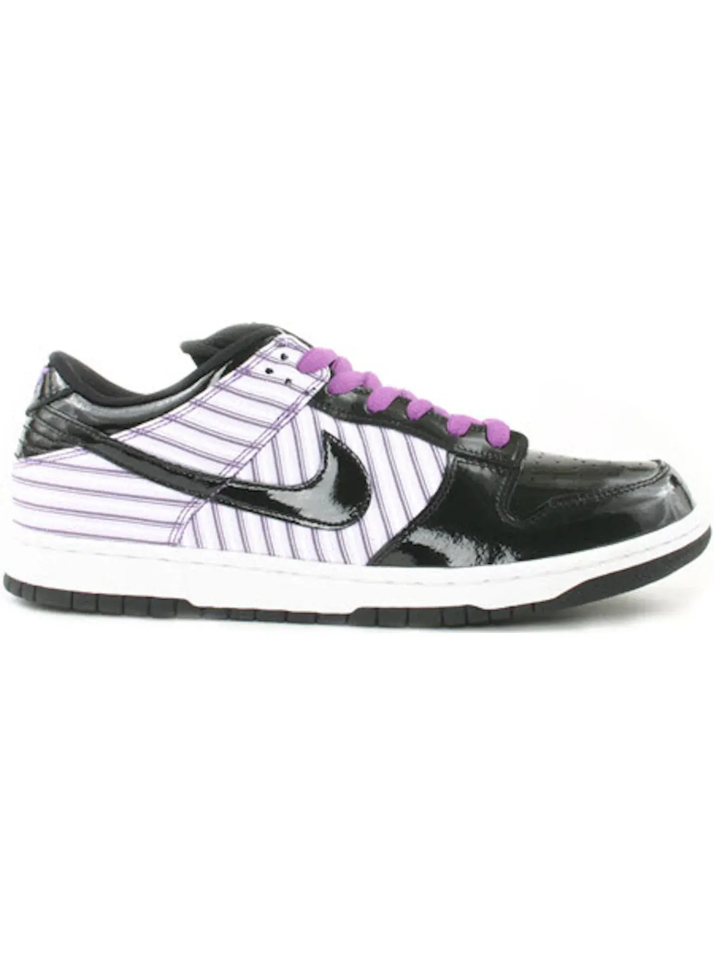 Мужские кроссовки Nike SB Dunk Low Avenger Purple Patent — изображение 1 из 1, белый/черный