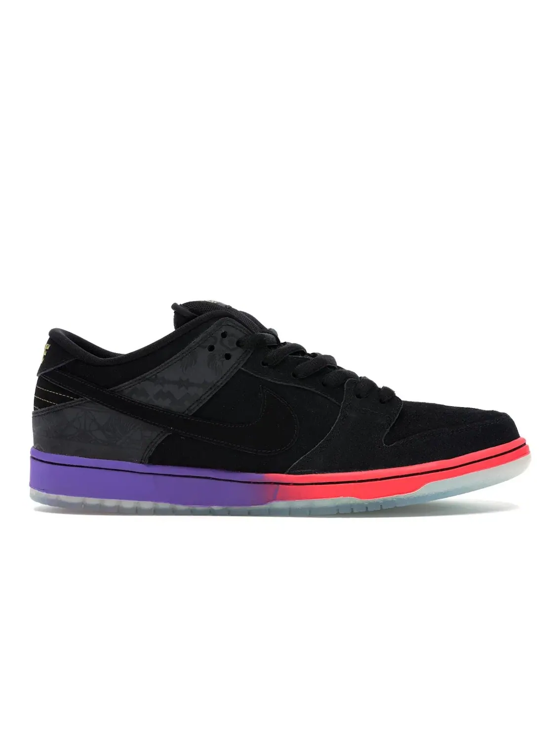 Мужские кроссовки Nike SB Dunk Low Nike — изображение 1 из 4, черный/черный-фиолетовый