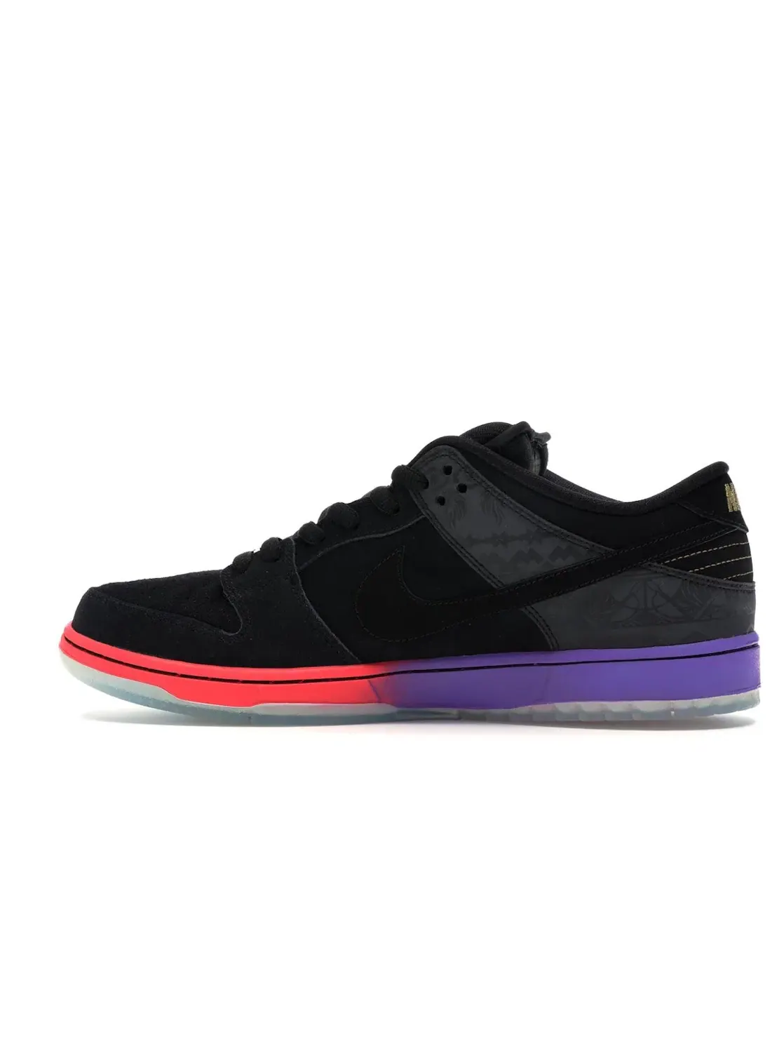 Мужские кроссовки Nike SB Dunk Low Nike — изображение 4 из 4, черный/черный-фиолетовый