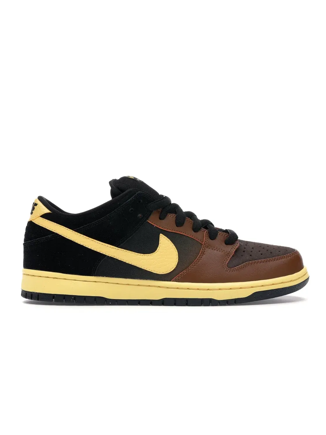 Мужские кроссовки с низким верхом Nike SB Dunk Low Nike — изображение 1 из 4, черный-коричневый