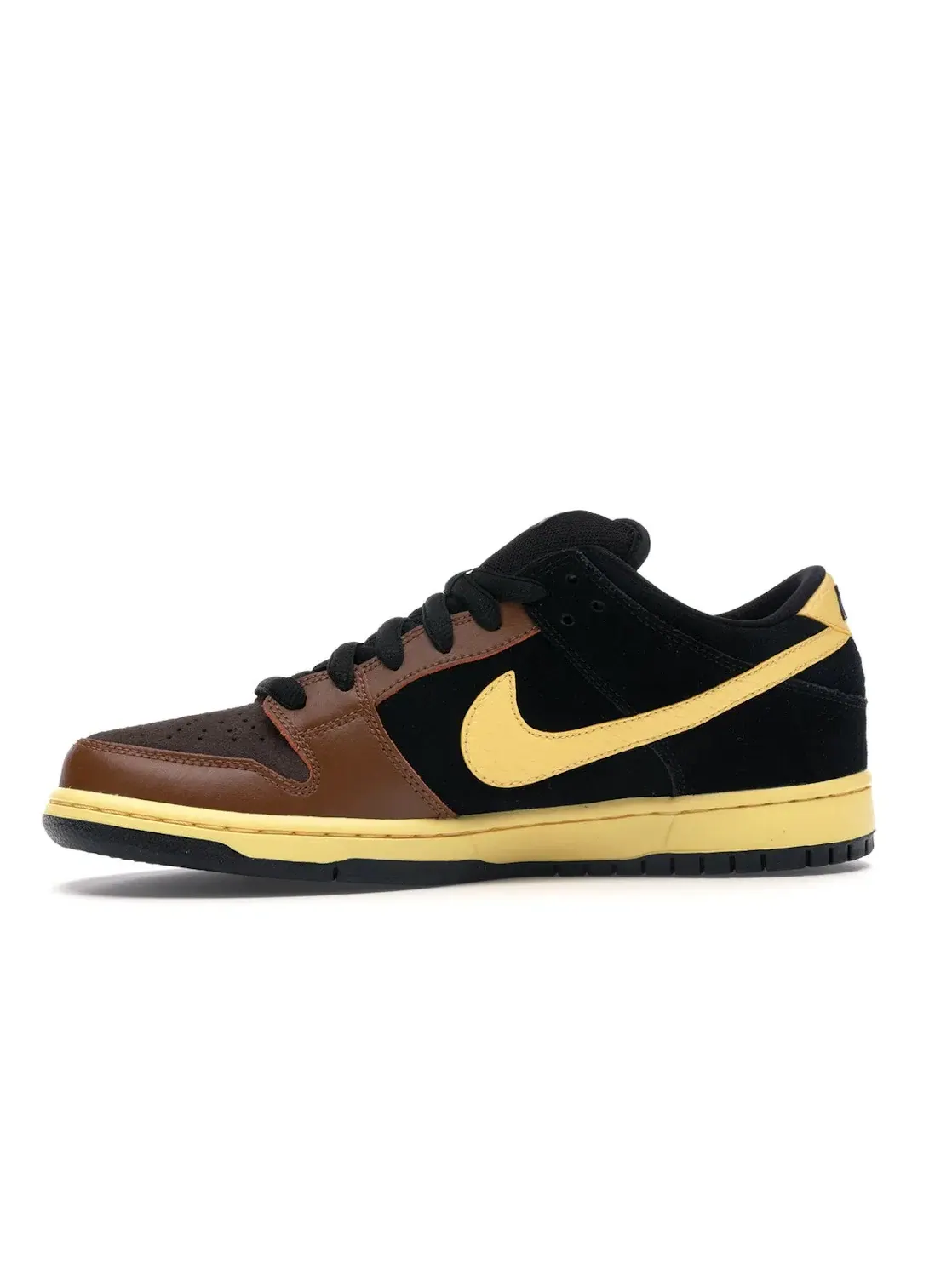 Мужские кроссовки с низким верхом Nike SB Dunk Low Nike — изображение 3 из 4, черный-коричневый