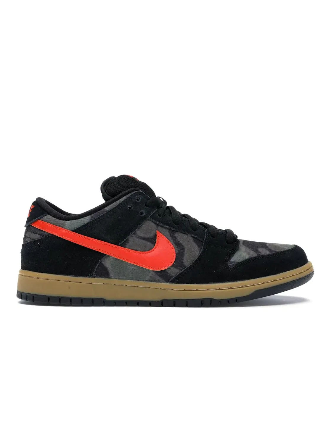 Мужские кроссовки Nike SB Dunk Low Black/Team Orange-Rough Green — изображение 1 из 4