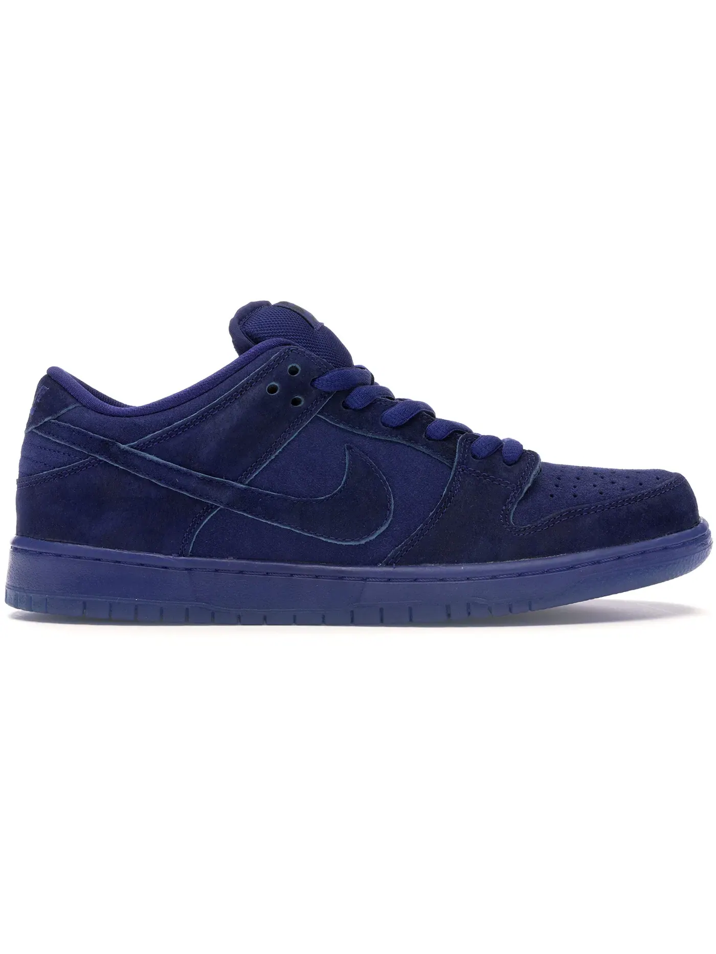 Мужские кроссовки с принтом Nike SB Dunk Low Nike — изображение 1 из 1, глубокий синий/синий
