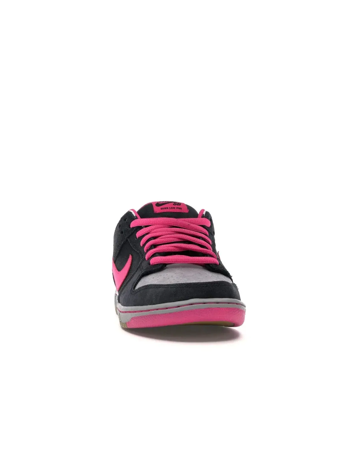 Мужские кроссовки с высоким контрастом Nike SB Dunk Low — изображение 2 из 4, черный/розовый-белый