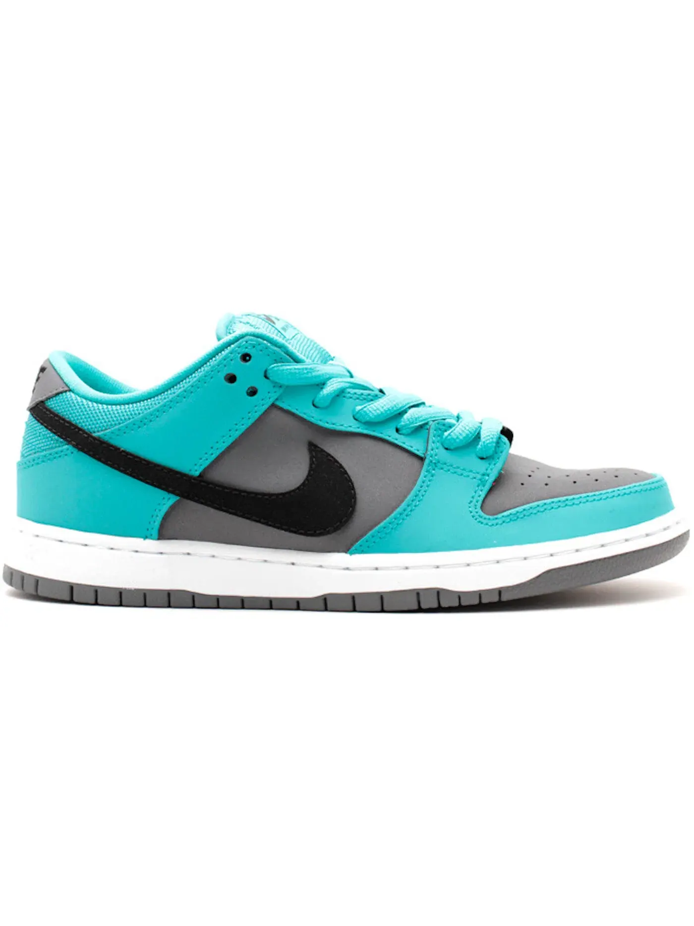 Мужские кроссовки с низким верхом Nike SB Dunk Low Nike — изображение 1 из 1, черный-темный серый