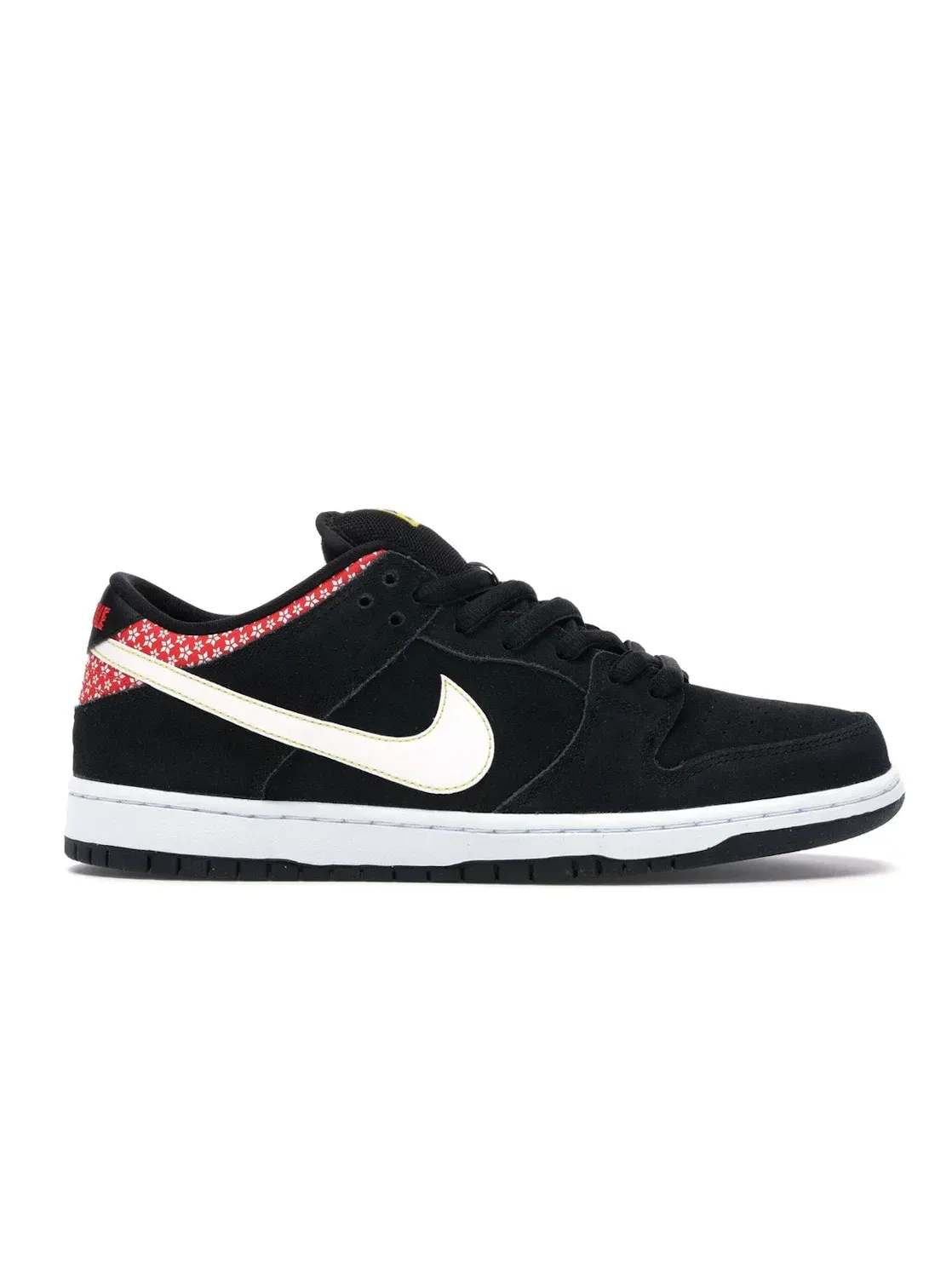 Мужские кроссовки с принтом Nike SB Dunk Low Nike — изображение 1 из 4, черный/белый-красный