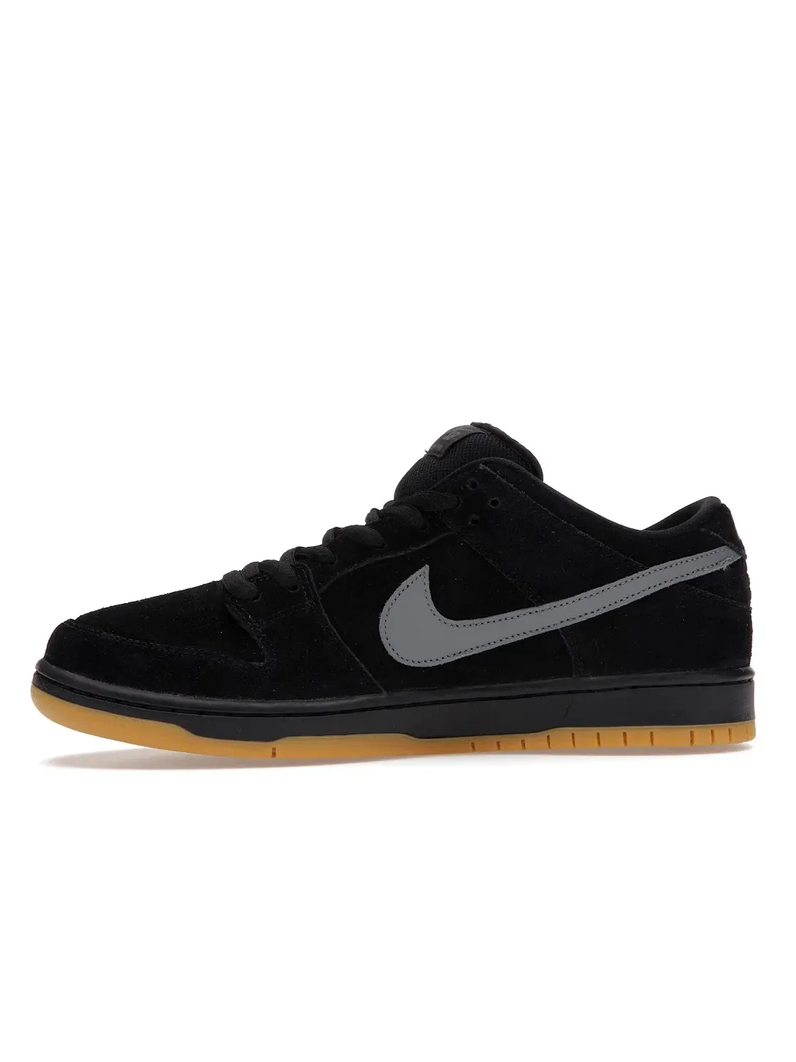 Мужские кроссовки для скейтбординга Nike SB Dunk Low Fog Nike — изображение 3 из 4, черный//светлый серый
