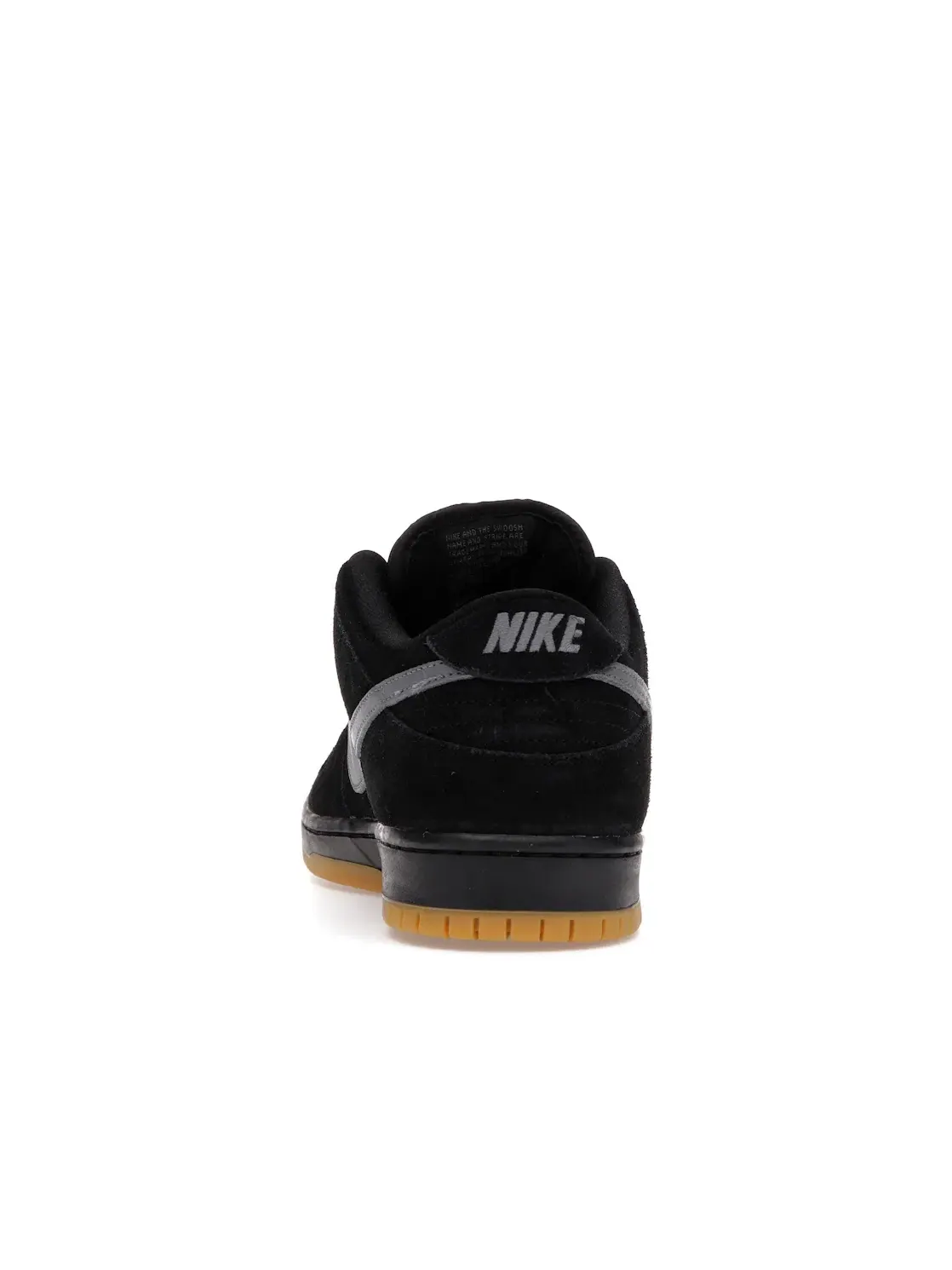 Мужские кроссовки для скейтбординга Nike SB Dunk Low Fog Nike — изображение 4 из 4, черный//светлый серый