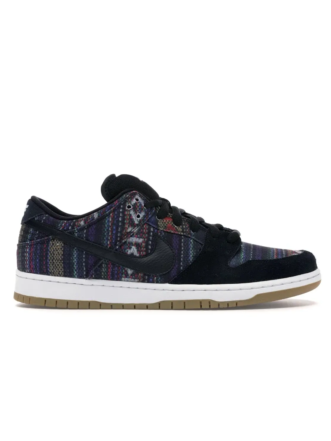 Мужские кроссовки с принтом Nike SB Dunk Low Nike — изображение 1 из 4, мульти-/черный-белый
