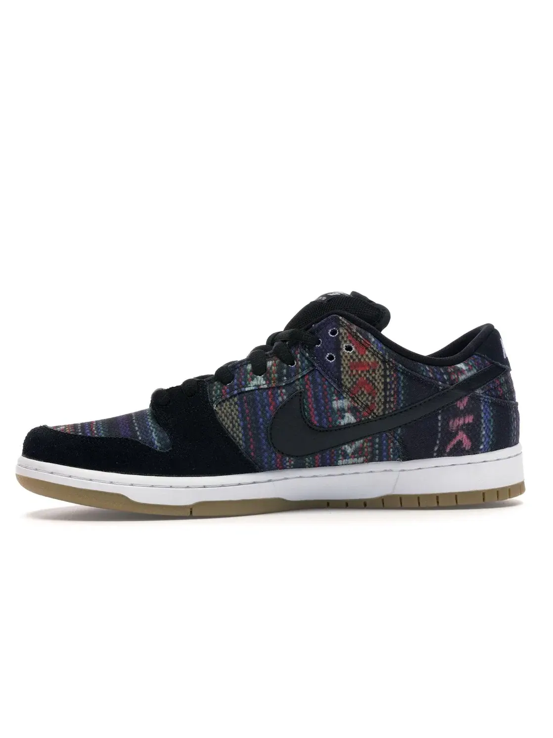 Мужские кроссовки с принтом Nike SB Dunk Low Nike — изображение 3 из 4, мульти-/черный-белый