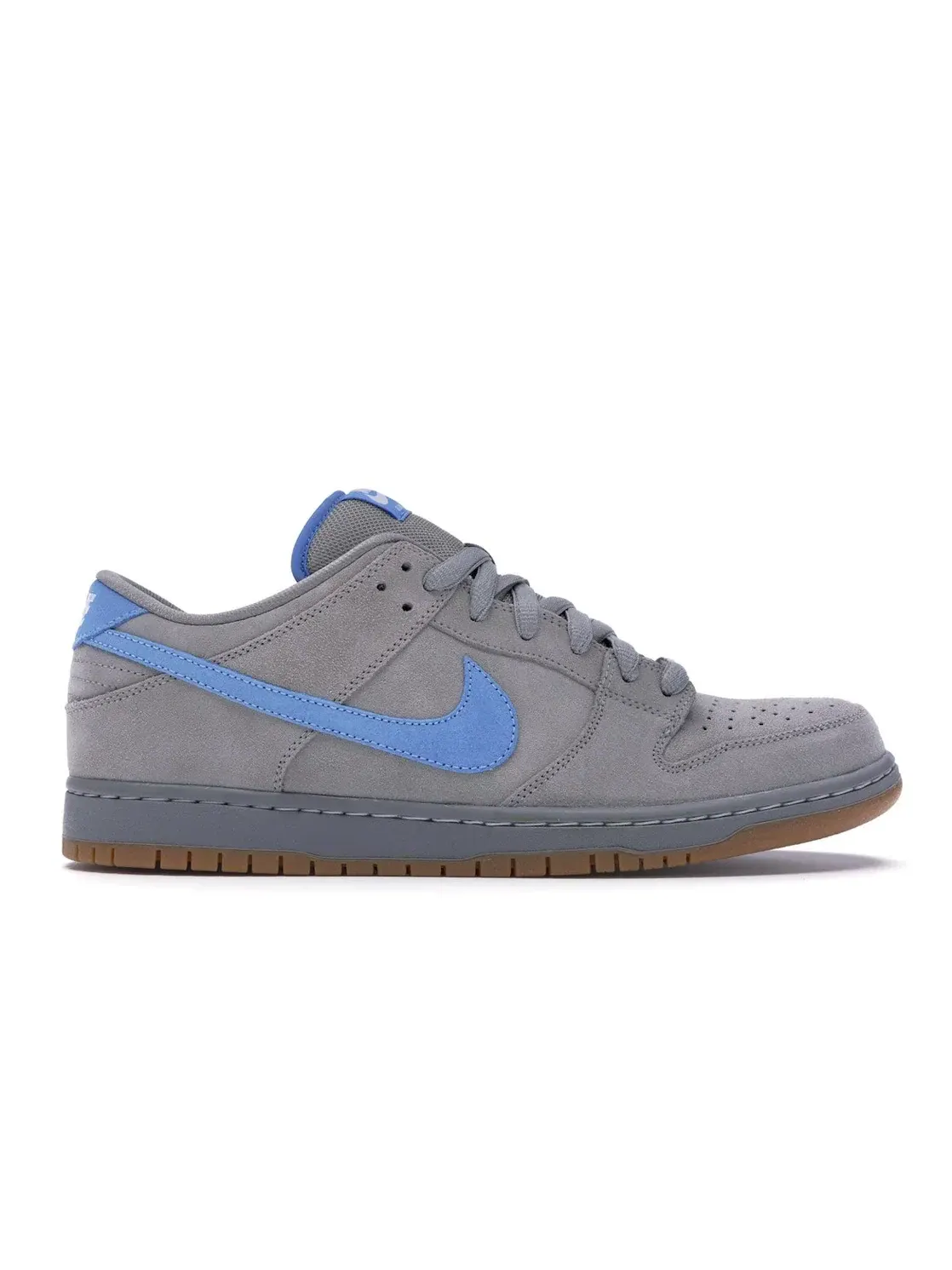 Мужские кроссовки с низким верхом Nike SB Dunk Low Nike — изображение 1 из 4, серый/синий