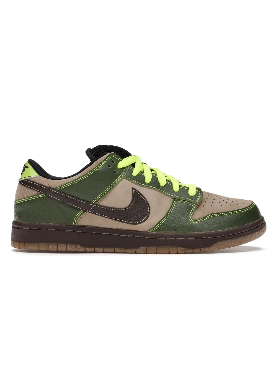 Мужские кроссовки Nike SB Dunk Low Nike — изображение 1 из 4, хаки/коричневый