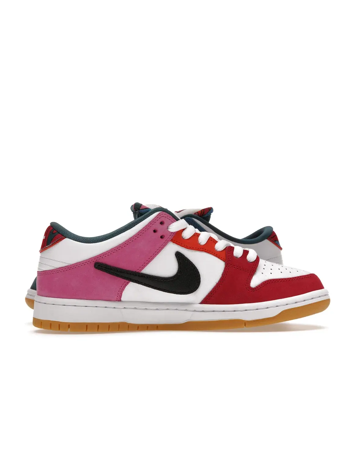 Мужские кроссовки с принтом Nike SB Dunk Low Pro QS Nike — изображение 3 из 4, белый/черный-красный