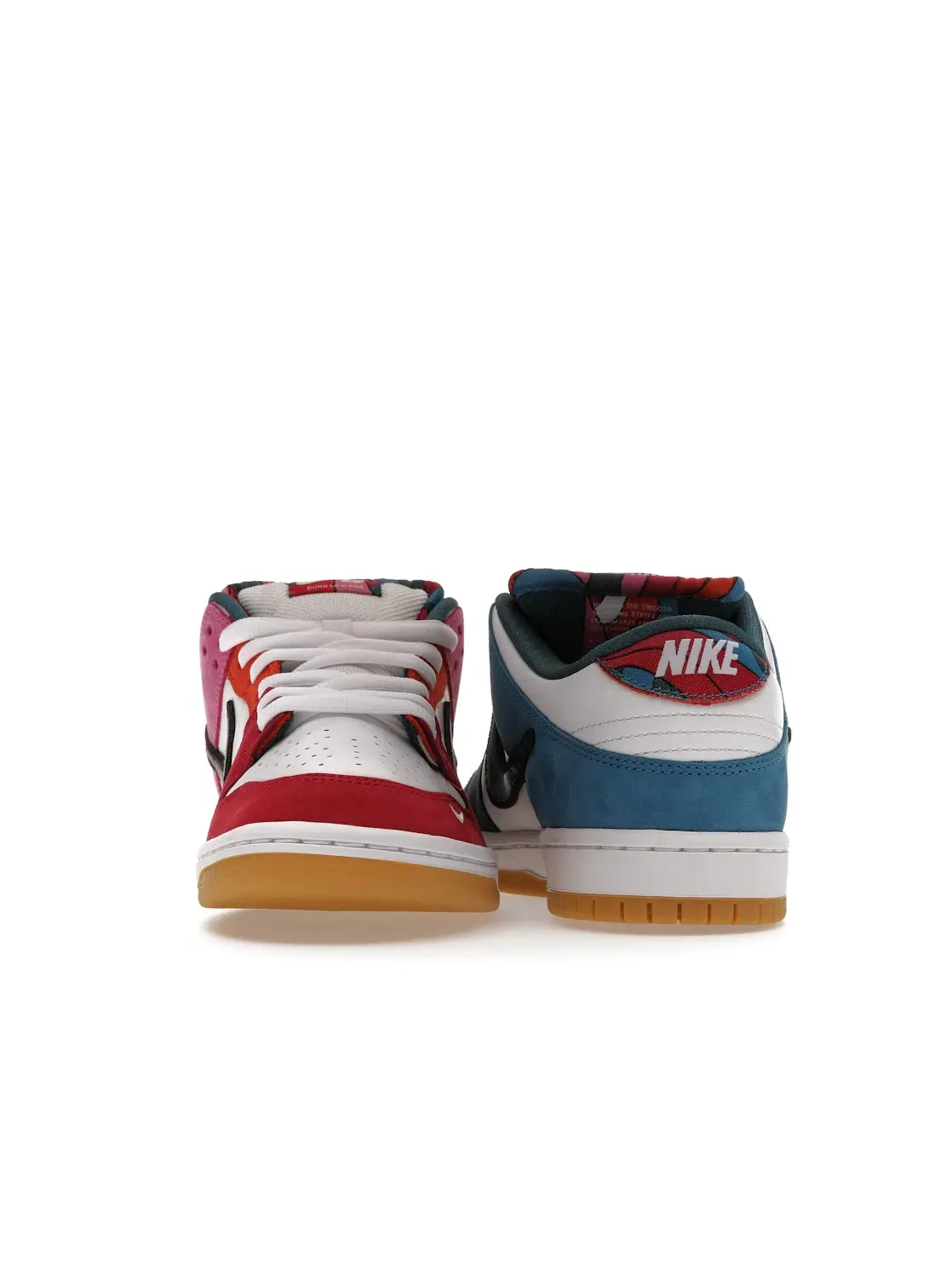 Мужские кроссовки с принтом Nike SB Dunk Low Pro QS Nike — изображение 4 из 4, белый/черный-красный