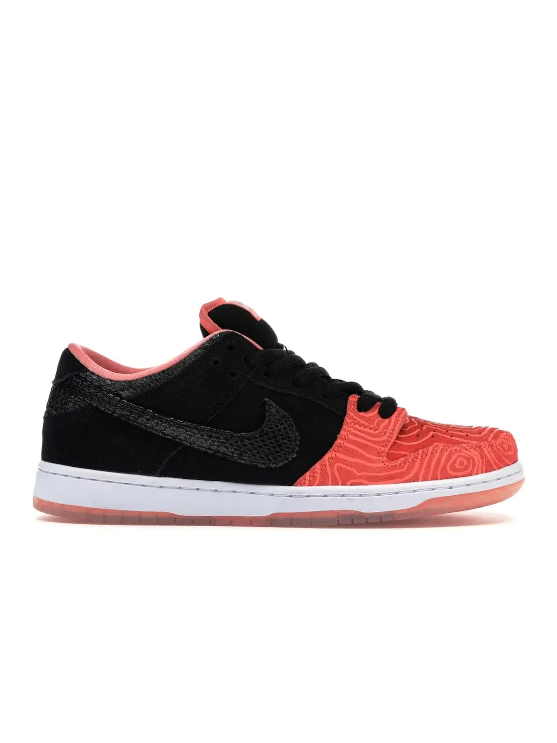 Мужские кроссовки с принтом Nike SB Dunk Low Premier Fish Ladder Nike — изображение 1 из 4, розовый/черный-белый