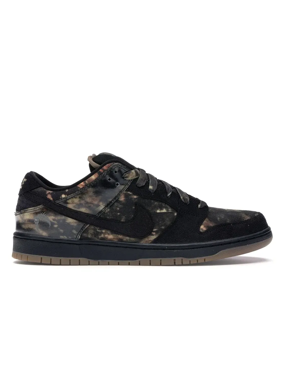 Мужские кроссовки с принтом Nike SB Dunk Low Pushead 2 Nike — изображение 1 из 4, черный/черный