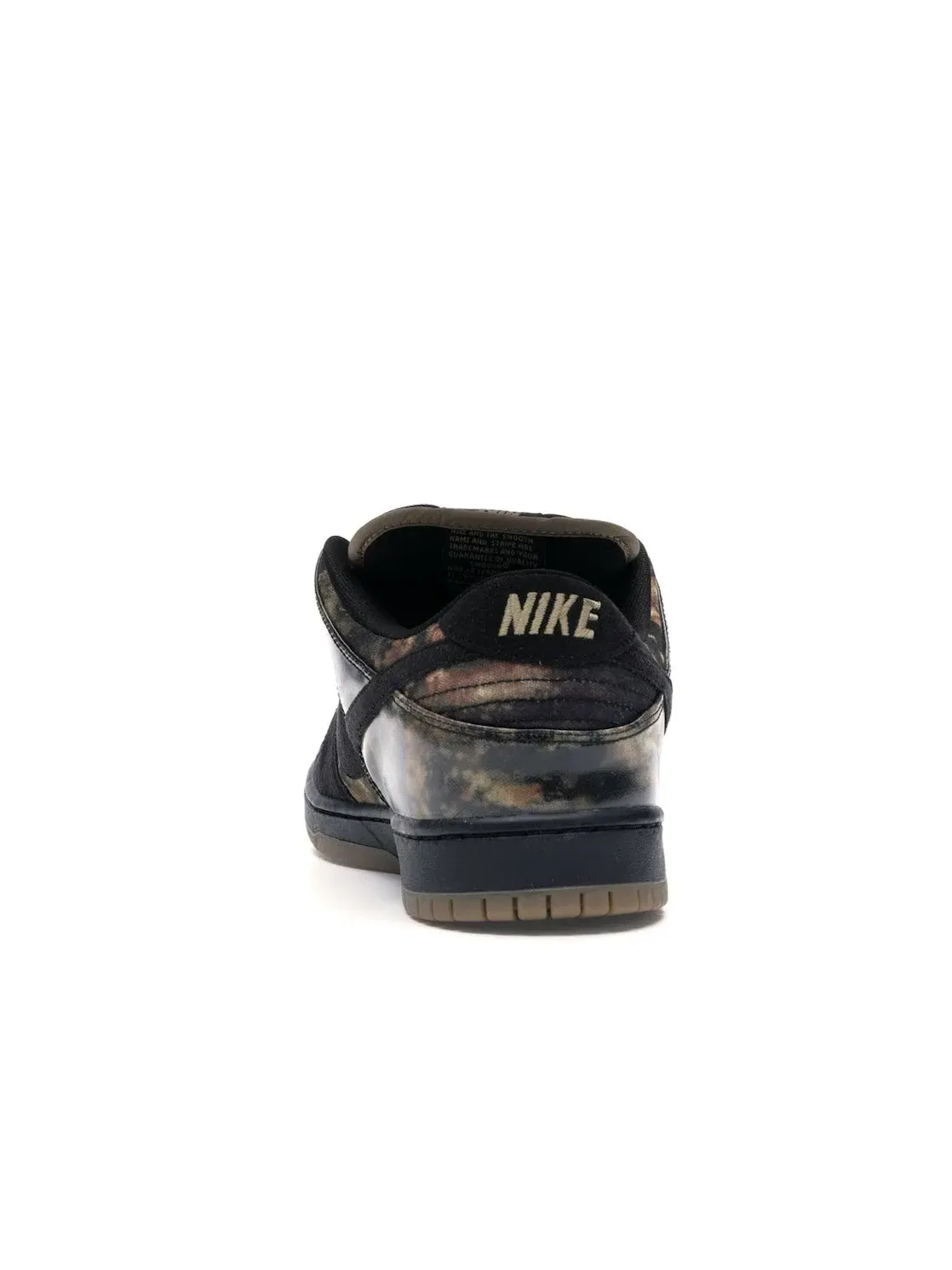 Мужские кроссовки с принтом Nike SB Dunk Low Pushead 2 Nike — изображение 4 из 4, черный/черный