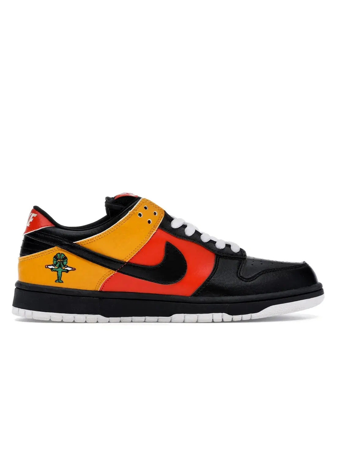 Мужские кроссовки с принтом Nike SB Dunk Low Nike — изображение 1 из 4, оранжевый/черный-черный