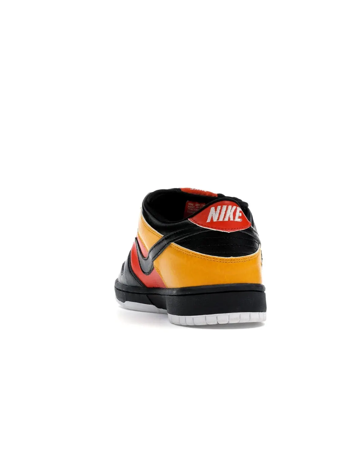 Мужские кроссовки с принтом Nike SB Dunk Low Nike — изображение 4 из 4, оранжевый/черный-черный