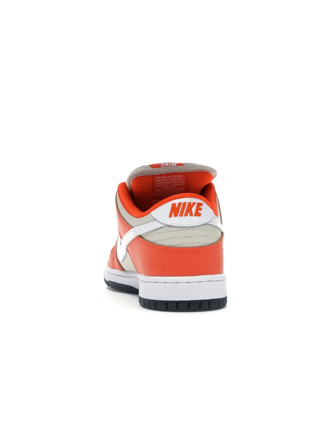 Мужские кроссовки с ярким цветом Nike SB Dunk Low Nike — изображение 4 из 4, оранжевый/белый-кремовый