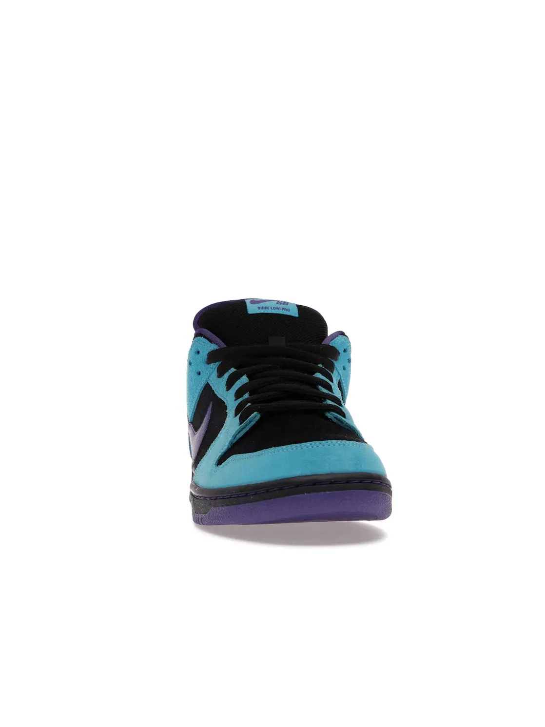 Мужские кроссовки с принтом Nike SB Dunk Low Nike — изображение 2 из 4, черный/фиолетовый-синий
