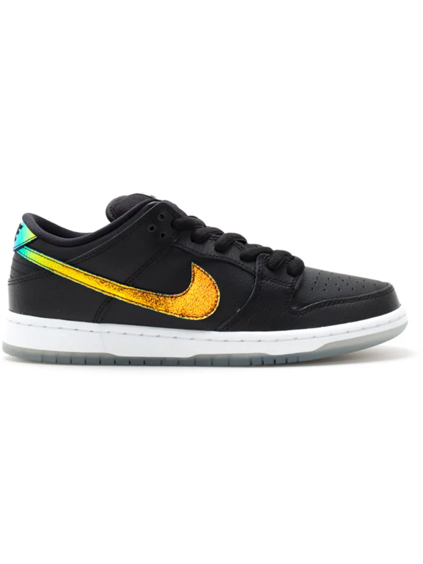 Мужские кроссовки Nike SB Dunk Low Sparkle Oil Spill — изображение 1 из 1, черный/белый/мульти
